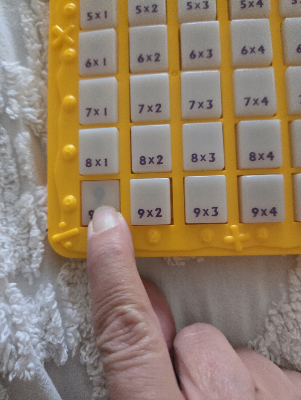 2005 MagicMath Multiplication Practice Board Education Math Home School - Picture 4 of 5